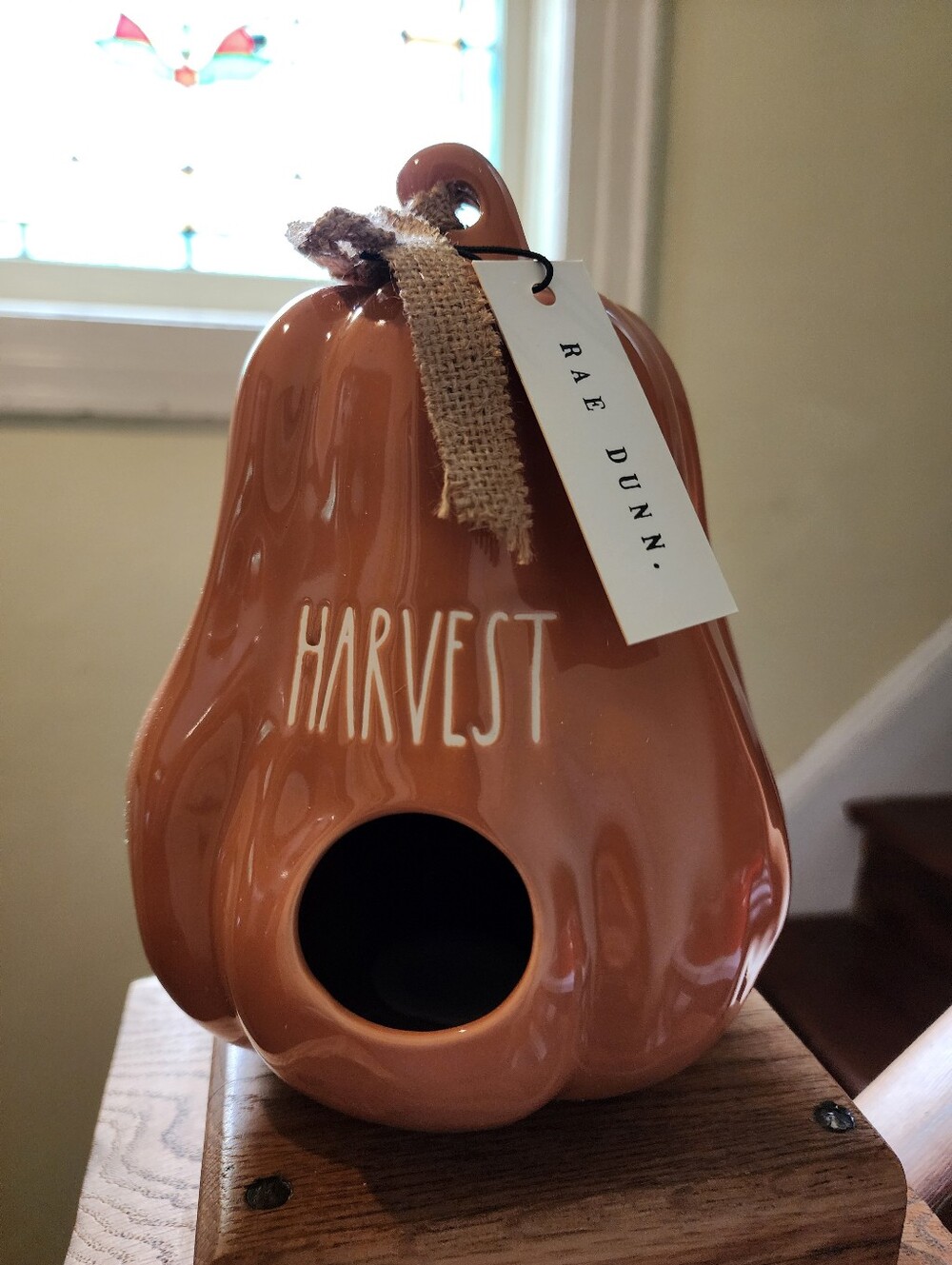 New In Box-Rae Dunn Harvest Ghord Birdhouse